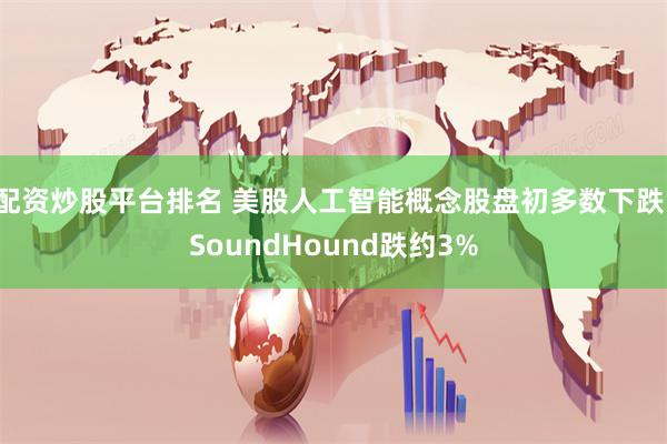 配资炒股平台排名 美股人工智能概念股盘初多数下跌，SoundHound跌约3%