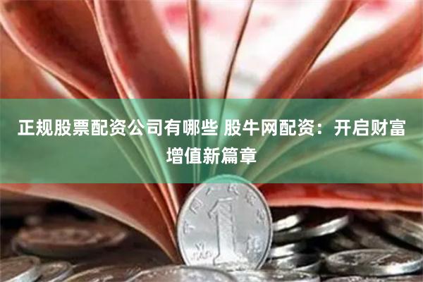 正规股票配资公司有哪些 股牛网配资：开启财富增值新篇章